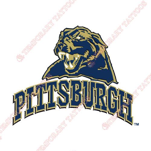 Pittsburgh Panthers Customize Temporary Tattoos Stickers NO.5895